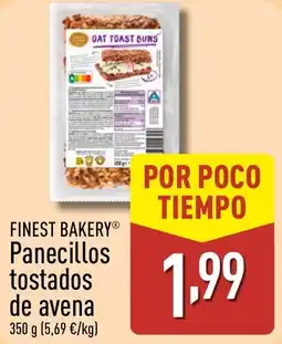 ALDI FINEST BAKERY Panecillos tostados de avena oferta