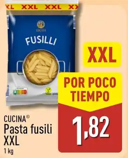 ALDI CUCINA Pasta fusili XXL oferta