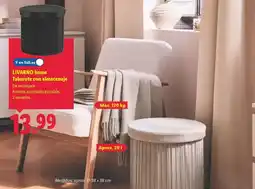 Lidl Livarno home - taburete con almacenaje oferta