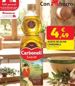 Alcampo CABBONELL Aceite de oliva cracte oferta