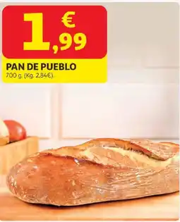 Alcampo Pan de pueblo oferta