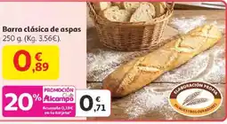 Alcampo Barra clásica de aspas oferta