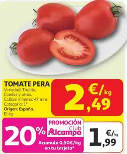 Alcampo Tomate pera oferta