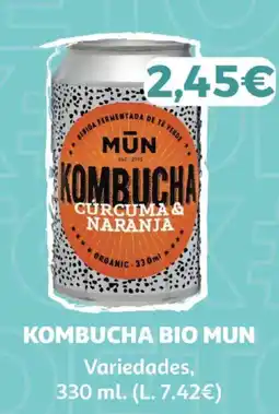 Alcampo MUN Kombucha bio oferta