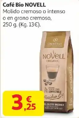 Alcampo NOVELL Café Bio oferta