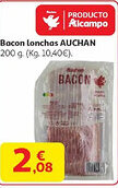 Alcampo AUCHAN Bacon Lonchas oferta