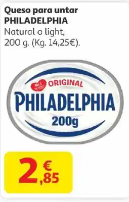 Alcampo PHILADELPHIA Queso para untar oferta