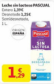 Alcampo PASCUAL Leche sin lactosa oferta