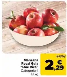 Carrefour Market Royal - manzana gala que rica oferta