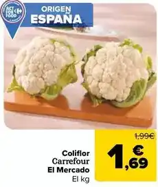 Carrefour Market Coliflor Carrefour El Mercado oferta
