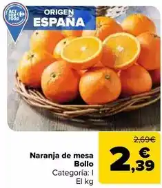 Carrefour Market Origen - naranja de mesa oferta