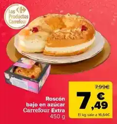 Carrefour Market Carrefour - roscon bajo en azucar extra oferta