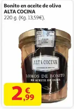 Alcampo ALTA COCINA Bonito en aceite de oliva oferta