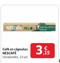 Alcampo NESCAFÉ Café en cápsulas oferta