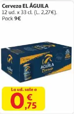 Alcampo EL ÁGUILA Cerveza oferta