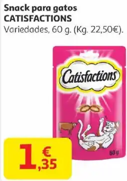 Alcampo CATISFACTIONS Snack para gatos oferta