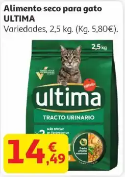 Alcampo ULTIMA Alimento seco para gato oferta