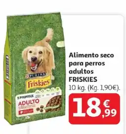 Alcampo FRISKIES Alimento seco para perros adultos oferta