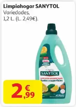 Alcampo SANYTOL Limpiahogar oferta