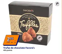 Action FAVORA'S Trufas de chocolate oferta