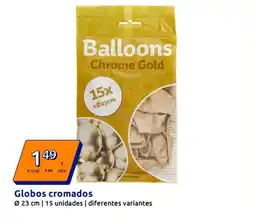 Action BALLOONS Chrome Gold oferta