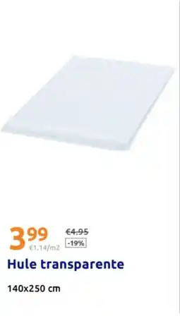 Action Hule transparente oferta