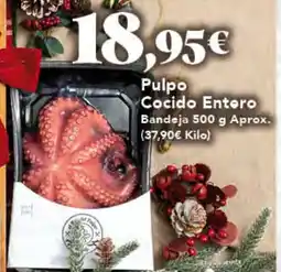 Gadis Pulpo Cocido Entero oferta