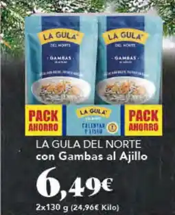 Gadis LA GULA DEL NORTE con Gambas al Ajillo oferta