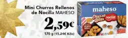 Gadis MAHESO Mini Churros Rellenos de Nocilla oferta