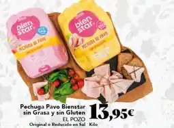 Gadis EL POZO Pechuga Pavo Bienstar sin Grasa y sin Gluten oferta