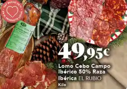Gadis EL RUBIO Lomo Cobo Campo Ibérico 50% Raza Ibérica oferta