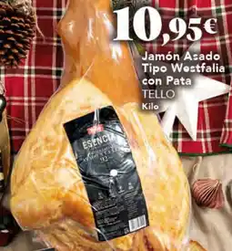 Gadis TELLO Jamón Asado Tipo Westfalia con Pata oferta