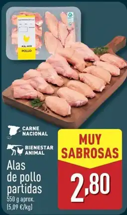ALDI Alas de pollo partidas oferta