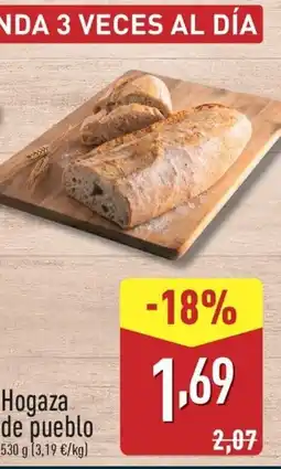 ALDI Hogaza de pueblo oferta