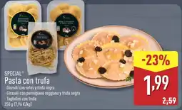 ALDI SPECIAL Pasta con trufa oferta
