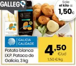 Autoservicios Familia Patata blanca LXP. Pataca de Galicia oferta