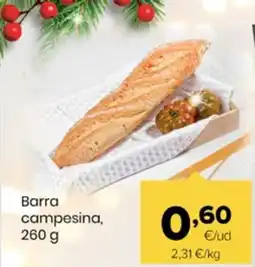 Autoservicios Familia Barra campesina oferta