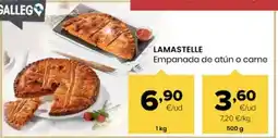 Autoservicios Familia LAMASTELLE Empanada de atún o carne oferta