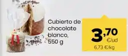 Autoservicios Familia Cubierto de chocolate blanco oferta