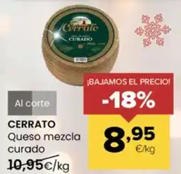 Autoservicios Familia CERRATO Queso mezcla curado oferta