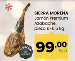 Autoservicios Familia SIERRA MORENA Jamón Premium Azabache oferta