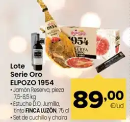 Autoservicios Familia ELPOZO 1954 Lote Serie Oro oferta