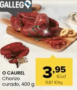 Autoservicios Familia O CAUREL Chorizo curado oferta