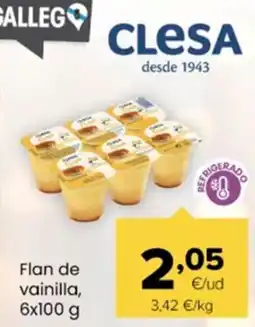 Autoservicios Familia Flan de vainilla oferta