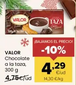 Autoservicios Familia VALOR Chocolate a la taza oferta
