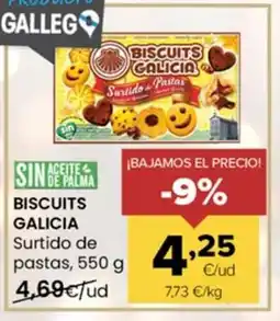 Autoservicios Familia BISCUITS GALICIA Surtido Pastas pastas oferta