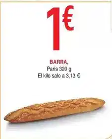 Masymas París - barra oferta