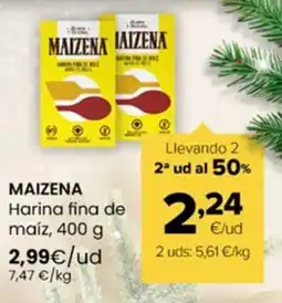 Autoservicios Familia MAIZENA Harina fina de maíz oferta