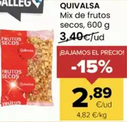Autoservicios Familia QUIVALSA Mix de frutos secos oferta