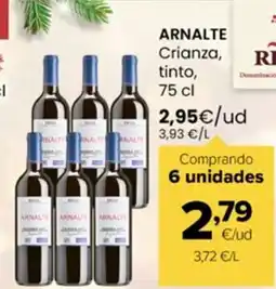 Autoservicios Familia ARNALTE Crianza, tinto, oferta